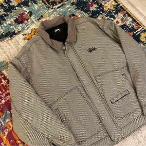 Stussy Drizzler Plaid Bomber Jacket